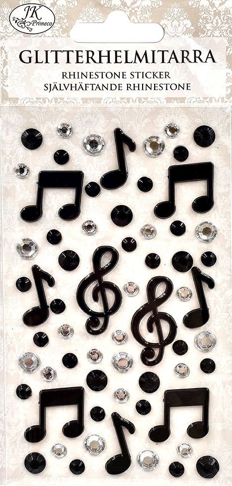 Rhinestone sticker Notes