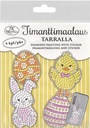 Diamond painting with sticker Easter 4pcs