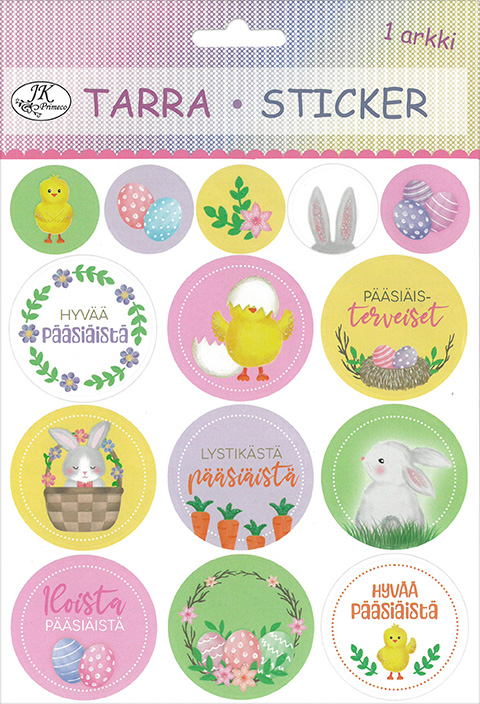 Sticker Pääsiäistekstit
