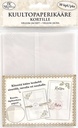 Vellum jacket white 10pcs