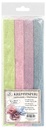 Crepe paper pearlescent pastel assortment 4 rolls