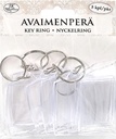 Keychain Frame rectangle 5pcs