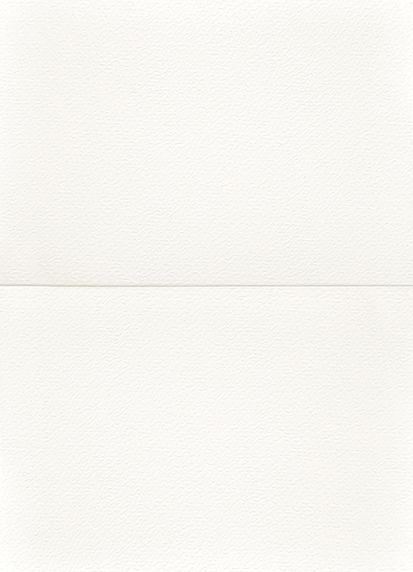Folded card Lumo 2 off-white 10pcs