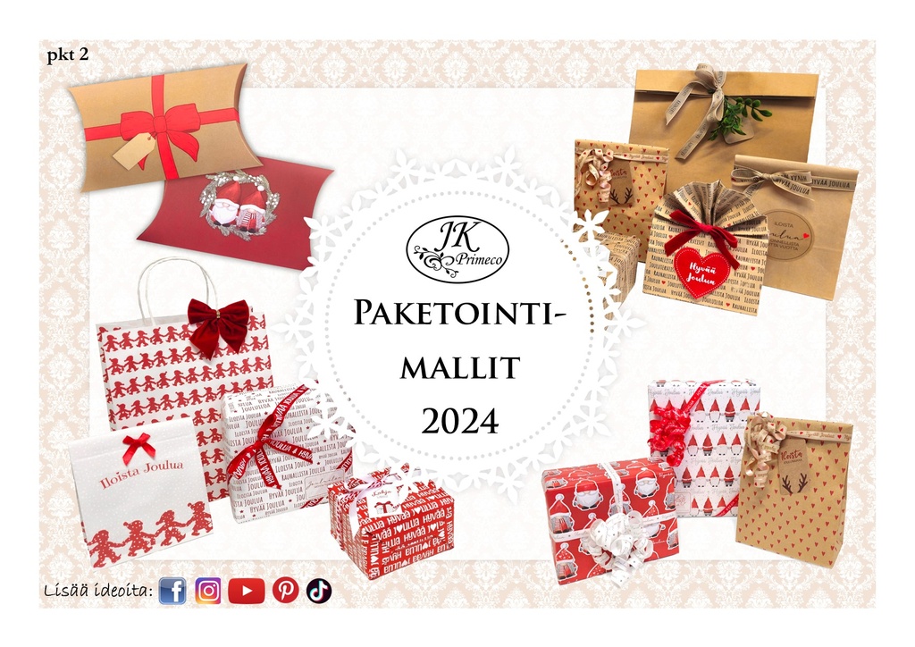 Packaging printout Christmas