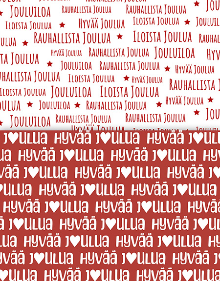 Gift wrapping paper assortment 2 x 15rll Joulutoivotukset