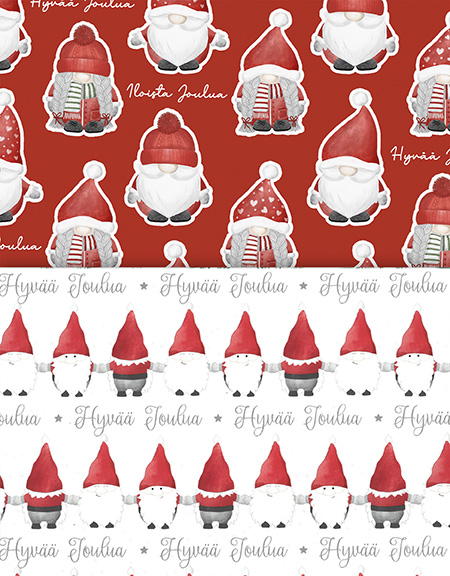 Gift wrapping paper assortment 2 x 15rll Tontut