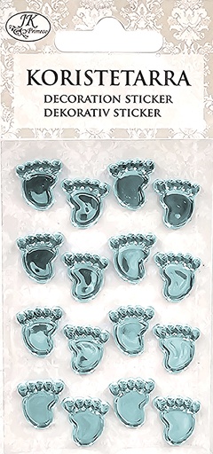 [2796] Decoration sticker Baby light blue