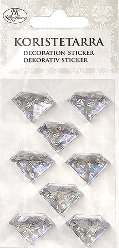 [2802] Decoration sticker Diamond