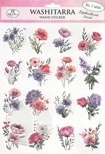 [5155] Washi sticker Flower