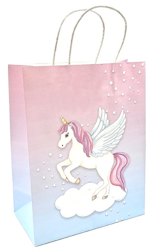 [7308] Gift bag M Unicorn