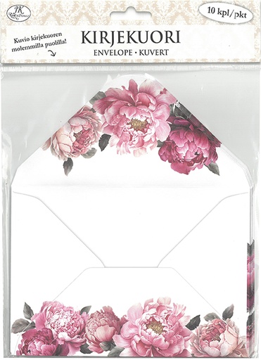 [8091] Envelope C6 Peony 10pcs