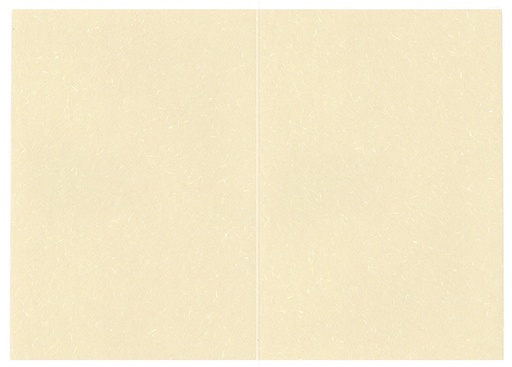 [8130] Folded card Kaisla ivory 10pcs