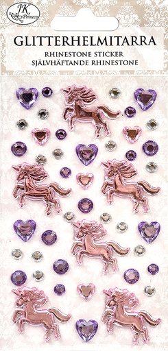 [1310] Rhinestone sticker Unicorn