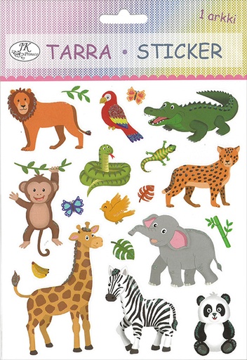 [3219] Sticker Jungle animals