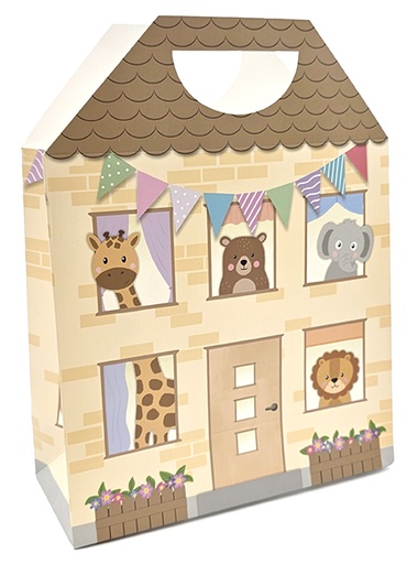 [7152] Gift bag XL Party animals