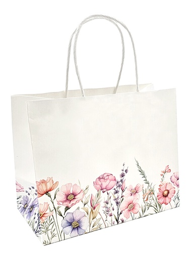 [7291] Gift bag S Flower meadow