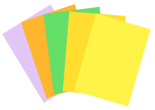 [8576] Card assortment A4 Easter 5pcs