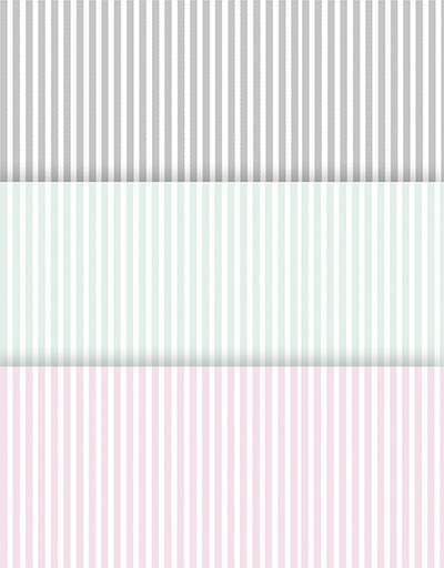 [4381] Gift wrapping paper assortment 3 x 10rll Stripe