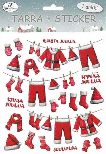 [3280] Sticker Jouluasut