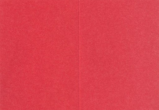 [7944] Folded card Eco red 10pcs