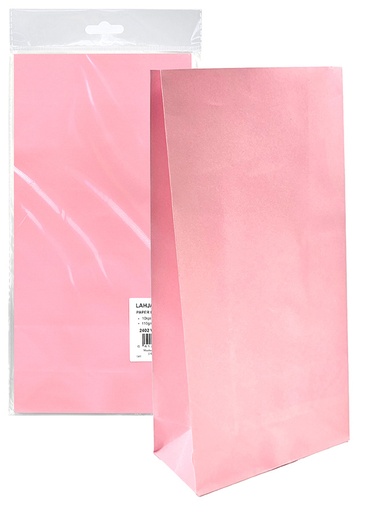 [2402] Paper bag light pink 10pcs