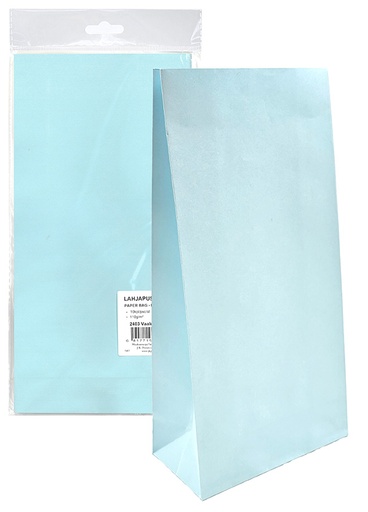 [2403] Paper bag light blue 10pcs
