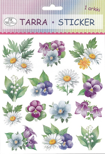 [3229] Sticker Summer flowers