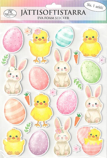 [5148] Giant eva foam sticker Easter