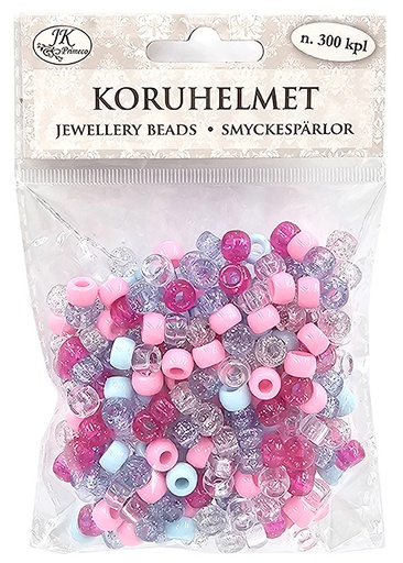 [7115] Koruhelmet Kongo pinkki/sininen 300kpl