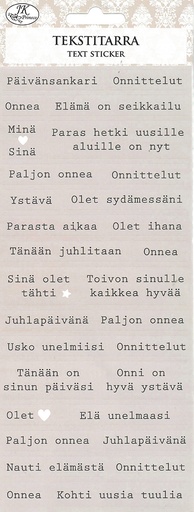 [2711] Tekstitarra Sanonnat natur