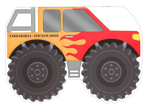 [2764] Sticker book Car