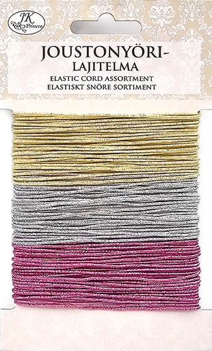 [3739] Elastic cord assortment glitter