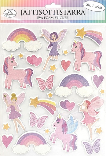 [5150] Giant eva foam sticker Lilac/pink