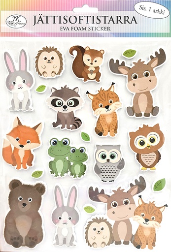 [5151] Giant eva foam sticker Animals
