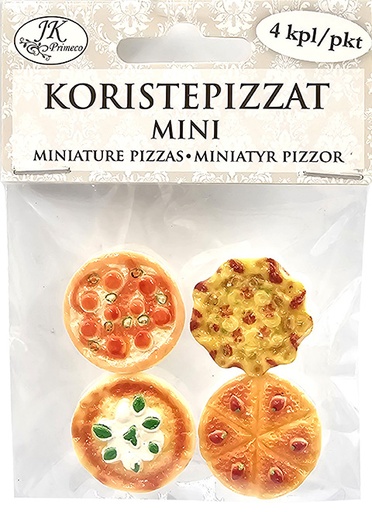 [8413] Koristepizzat mini 4kpl