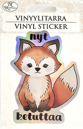 [4344] Vinyl sticker "Nyt ketuttaa"