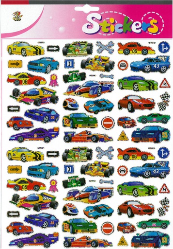 [2120] Giant sticker Vehicles