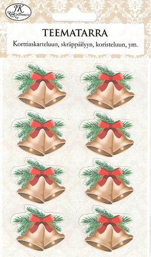 [4209] Theme sticker Christmas bells