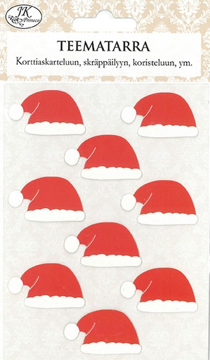 [4208] Theme sticker Santa hat