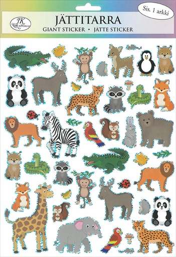 [2122] Giant sticker Animals