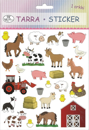 [2158] Sticker Farm animals