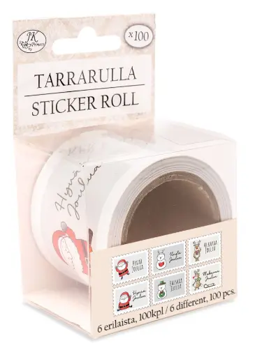 [2377] Tarrarulla Postimerkit Jouluhahmot 100kpl