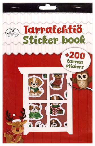 [4147] Tarralehtiö Joulueläimet 10ark