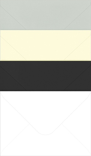 [2183] Envelope assortment C6 Black/white 20pcs