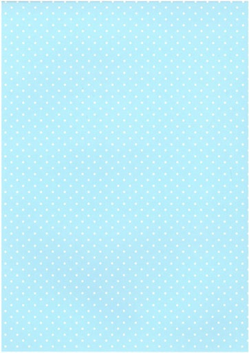 [2281] Design card A4 Dot blue 5pcs