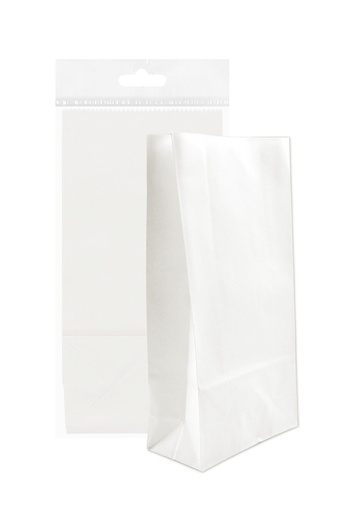 [2417] Paper bag mini white 5pcs