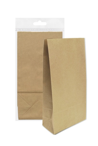 [2418] Paper bag mini natural 5pcs