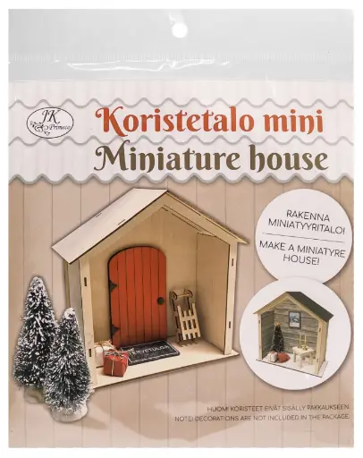 [4989] DIY Miniature house
