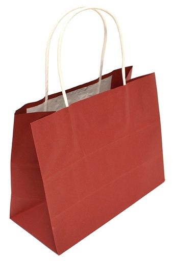 [2425] Gift bag S red              