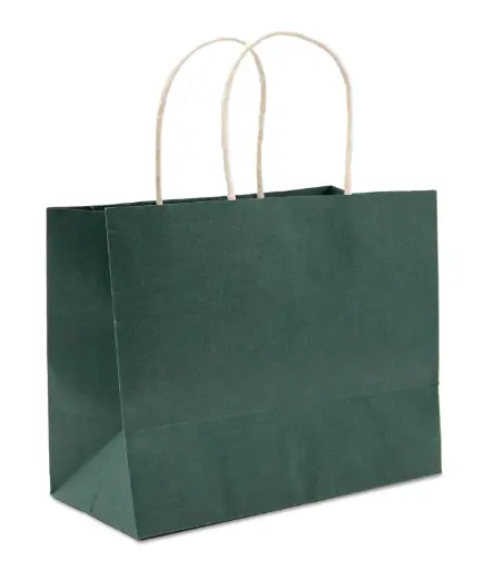 [7320] Gift bag S dark green